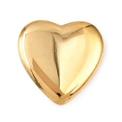 Сердце 304 из нержавеющей стали большие кулоны, сердце, 42x42x3~10 мм, отверстие : 7 мм
