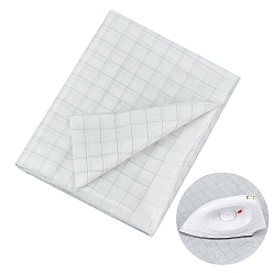 Blanc Ruban adhésif en tissu non tissé quadrillé de 1 cm, blanc, 2.5mm