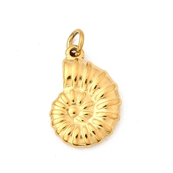 Shell Shape 304 подвески из нержавеющей стали, с целью перехода в кольце, ионное покрытие (ip), реальный 18 k позолоченный, раковина, 22x15x4 мм, отверстие : 4 мм