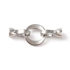 Платина Латунь раз по сравнению с застежками, без кадмия, без никеля и без свинца, кольцо, платина, 31 мм, отверстие : 4 мм