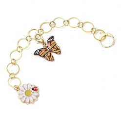 Бабочка 304 счетчики вязальных рядов из нержавеющей стали, шкентеля сплава с эмалью, бабочка, 14.3 см