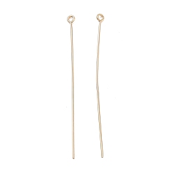 Real 14K Gold Filled 1/20 14Шипы с позолоченным покрытием, real 14 k золото заполнено, 50 мм, отверстие : 1.4 мм, 3 датчик