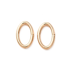 Real 14K Gold Filled 1/20 14K Gold Filled Open Jump Rings, Saw Cut Oval, Yellow Gold Filled, Real 14K Gold Filled, 6.3x4x0.7mm, Inner Diameter: 4.5x2mm