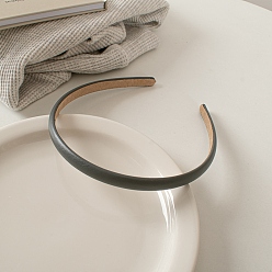 Серый Резинки для волос из полиуретана, прочные простые аксессуары для волос для женщин, серые, 140x125x10 мм