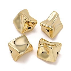 Золотой CCB пластиковые шарики, самородки, золотые, 20.5x18.5x12 мм, отверстие : 2.3 мм