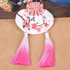 Цветок Наборы для вышивания саше своими руками, включая ткань для вышивания и нитки, игла, пяльцы, инструкция, цветок, 110x100 мм