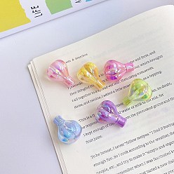 (52) Непрозрачная лаванда Непрозрачная акриловая бусина, воздушный шар, разноцветные, 25.4x19.7x19.6 мм, отверстие : 3.8 мм