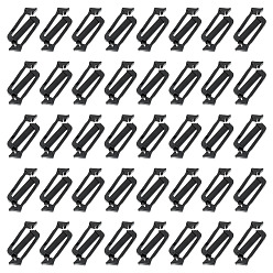 Черный Зажим для ремня с помпоном, держатель ремня, для тактического отдыха на природе, чёрные, 52.5x21.5x6 мм