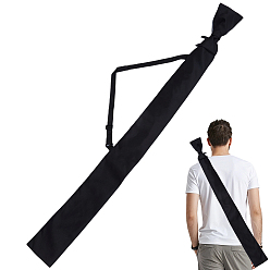 Black Polyester Sword Scabbard, Rectangle, Black, 1660x130x0.8mm