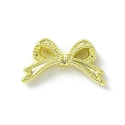 Золотой Сплавочные бусины, бантом, золотые, 11x19x4.5 мм, отверстие : 1.6 мм