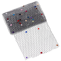 Черный Тюль из полиэстера, для свадебных фат своими руками, чёрные, 200 мм