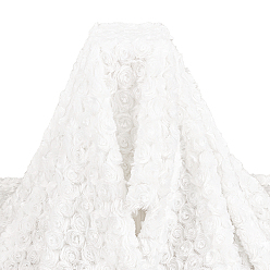 Белый 1полиэстеровая плюшевая ткань, для игрушечной одежды, аксессуаров, белые, 1000x1500~1600x3 мм