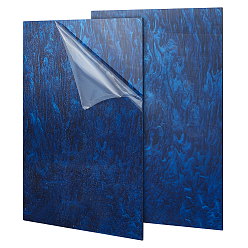 Синий 2шт. акриловые листы, прямоугольные, синие, 300x200x3 мм