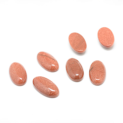 Goldstone Synthetic Goldstone Cabochons, Oval, 30x15x5mm