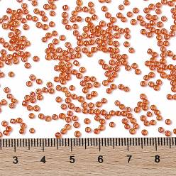 (958) Inside Color Hyacinth/Siam Lined TOHO Round Seed Beads, Japanese Seed Beads, (958) Inside Color Hyacinth/Siam Lined, 11/0, 2.2mm, Hole: 0.8mm, about 5555pcs/50g
