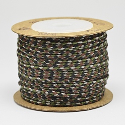 Разноцветный Нейлоновая нить, красочный, 2 мм, Около 20 ярдов / рулон