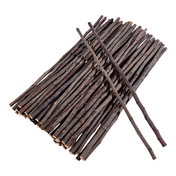 Coconut Brown 50Pcs Wood Branch Decor, Craft Sticks, Coconut Brown, 400x5.5~10mm