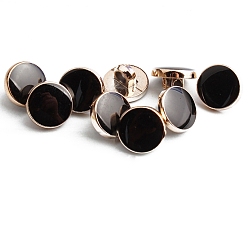 Круглые Пуговицы из абс пластика, с эмалью, для аксессуаров для одежды, круглые, 11 мм