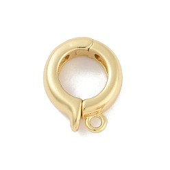 Настоящее золото 18K Латунная обшивка стойки с застежками, долговечный, без свинца и без кадмия, реальный 18 k позолоченный, 13.5x11x4 мм, отверстие : 1.2 мм