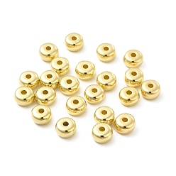 Golden CCB Plastic Beads, Abacus, Golden, 7x4mm, Hole: 1.8mm