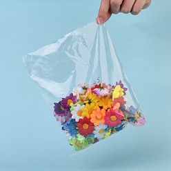 Clear Rectangle Plastic Bags, Clear, 25x18cm, unilateral thickness: 0.08