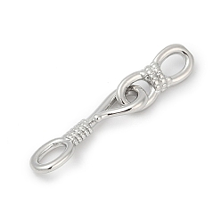 Платина Латунь раз по сравнению с застежками, без кадмия, без никеля и без свинца, платина, 27.5 мм