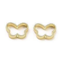 Золотой Кадр шарик сплава, бабочка, золотые, 13x17.5x5x4 мм, отверстие : 1.6 мм