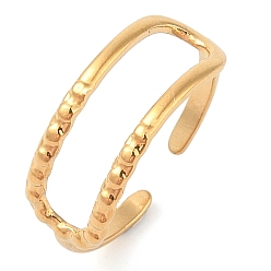 Stick Ионное покрытие (ip) 304 открытые манжеты из нержавеющей стали для женщин, реальный 14 k позолоченный, придерживаться, 8 мм, регулируемый