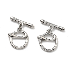 Платина Латуни Переключить застежками, без кадмия, без никеля и без свинца, платина, застежка : 17x14x3.5 mm, отверстие : 1.5 мм, бар: 17x5x3 mm, отверстие : 1 мм