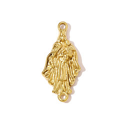 Настоящее золото 18K 304 подвески из нержавеющей стали, Дева Мария, ионное покрытие (ip), реальный 18 k позолоченный, 22x10 мм