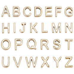 Letter A~Z 2 наборы сплавных подвесок, золотые, буквенное очарование, Письмо ~ Z, 9~10x4~11x4 мм, отверстие : 2 мм, 26 шт / комплект