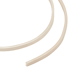 Бижутерии из Стерлингового Серебра 1pc ag9999 тонкая серебряная прямоугольная плоская проволока, для колец браслеты ювелирные изделия макниг, с 1 листовой двухсторонней замшевой тканью для полировки серебра, провода: 200x2x1 mm