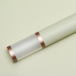 Темный Морско-зеленый 20 листы с золотым краем водонепроницаемая пластиковая подарочная упаковочная бумага opp, квадратный, сложенный букет цветов украшение оберточной бумаги, темно-зеленый, 565x565 мм