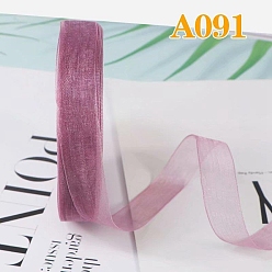 Серо-розавый Ленты из полиэстера с рюшами, для банта, орнамент одежды, увядшая роза, 5/8 дюйм (15 мм), около 40.46 ярдов (37 м) / рулон