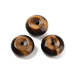 Tiger Eye Natural Tiger Eye Beads, Rondelle, 15x7mm, Hole: 2mm