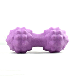 Средняя Орхидея Tpr массажный шарик с арахисом, массажный роликовый мяч для двойного лакросса, для массажа мышц глубоких тканей, средне орхидеи, 65 мм