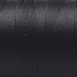 Black Nylon Sewing Thread, Black, 0.4mm, about 400m/roll