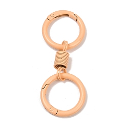 Фора Застежки из сплава с пружинным затвором, с весенними находками, оранжевые, 76.5 мм