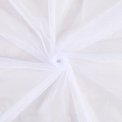 Белый Сетчатая ткань из полиэстера, для москитной сетки и аксессуаров для одежды, белые, 1600x1000x0.1 мм