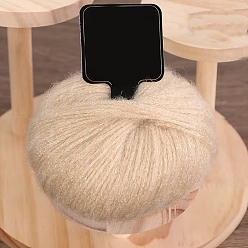 Мокасин Мохеровая блестящая пряжа, для ткачества, вязание крючком, мокасин, 1.5~2 мм, около 25г/моток