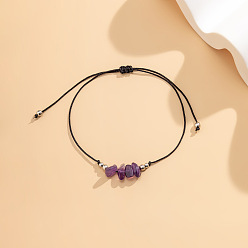 Разноцветный Синтетические бирюзовые браслеты, с бусинами из сплава и стекла, красочный, 9-7/8 дюйм (250 мм)