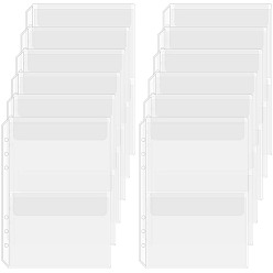 Прозрачный 12сумка для хранения из ПВХ с пеналом на цепочке, прозрачные, 212x150x0.5 мм, внутренний диаметр: 98.5x134 мм