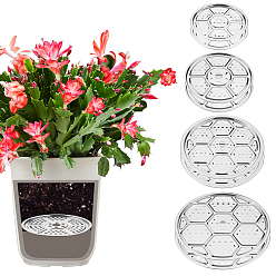 Нержавеющая Сталь Цвет 8 шт. 4 варианты 410 коврик для отпаривания из нержавеющей стали, плоско-круглые, цвет нержавеющей стали, 159~314x6.5~8 мм, 2 шт / стиль