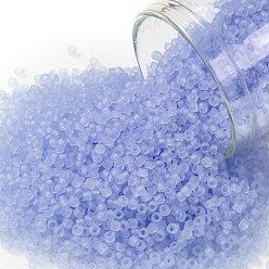 (146F) Ceylon Frost Glacier Toho runde Rocailles, japanische Rocailles, matt, (146 f) Ceylon-Frostgletscher, 15/0, 1.5 mm, Bohrung: 0.7 mm, über 3000pcs / Flasche, 10 g / Flasche