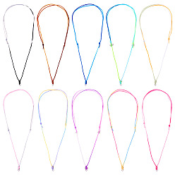 (52) Непрозрачная лаванда Изготовление ожерелий из нейлоновых ниток, разноцветные, 33.46 дюйм (85 см)