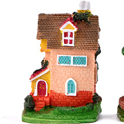 Верблюжий Миниатюрный мини-домик из смолы, домашние микро ландшафтные украшения, Аксессуары для сказочного сада для кукольного домика, притворяющиеся декорациями реквизита, верблюжие, 75x95 мм