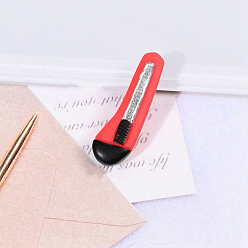 Красный 10шт. модель инструмента для ремонта смолы, аксессуары для кукольного домика с микро-ландшафтом, притворяясь опорными украшениями, нож, красные, 26x8 мм