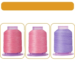 Коричневый Полупрозрачная - чувствительная полиэфирная нить, коричневые, 49x35 мм