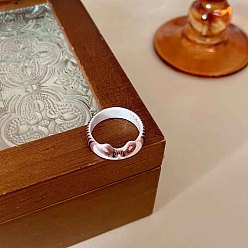 Сиена Кольца из смолы для женщин, форма кошки, цвет охры, внутренний диаметр: 17 мм