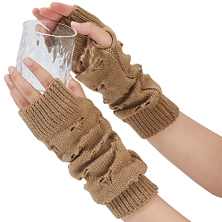 Верблюжий Нарукавники из акриловых волокон для женщин и девочек, верблюжие, 303x90x2 мм